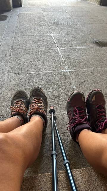 Camino portoghese — Angela e Angela